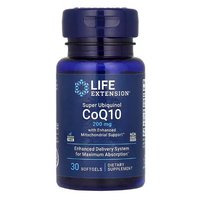 Life Extension Super Ubiquinol CoQ10 200 mg 30 softgels