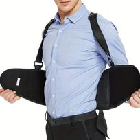 Reguliuojamas nugaros įtvaras su petnešomis, unisex. , L