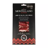 Vytintas kiaulienos kumpis IBERICO DE BELLOTA 100%, pjaustytas rankomis