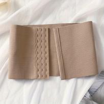 Elegantiškas didelių dydžių pilvo diržas su kabliukais. , 2XL