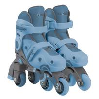 Riedučiai Globber Learning Skates 2in1, mėlyna sp., 30-33