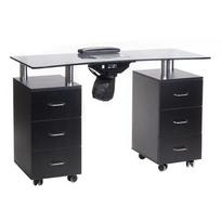 Manikiūro stalas su montavimo anga BD-3425-1+O, juodas