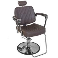 Barberio kėdė hidraulinė BJORN BH-3318, matinė ruda