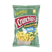 Traškučiai bulvių lazdelės CRUNCHIPS su druska, 90 g