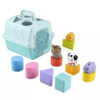 Fisher-Price: Mažųjų augintinių veiklos žaislas – gyvūnų formų rūšiuoklis