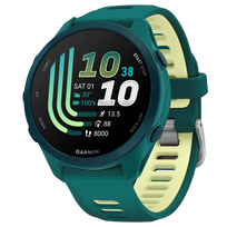 GARMIN Forerunner 170 43mm Music GPS WiFi teal green/citron yellow