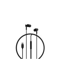 Devia laidinės ausinės Smart M1 Digital Metal USB-C juodos