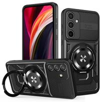 Defender Armor Mag dėklas telefonui Samsung Galaxy A36 5G / A56 5G juodas