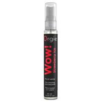 Purškiklis oraliniam seksui Wow Strawberry Ice (10 ml)