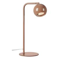 Rudos spalvos stalinis šviestuvas (aukštis 39,5 cm) su metaliniu gaubtu Pop – Markslöjd