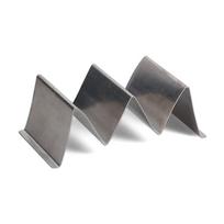 Iš nerūdijančio plieno tacos laikiklis serviravimo padėklas 10x19 cm Serve – BonBistro