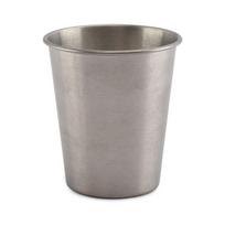 Sidabrinės spalvos iš metalo puodelis 300 ml Serve – BonBistro
