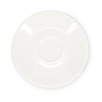 Baltos spalvos iš porceliano lėkštutė ø 12,5 cm Barista – BonBistro