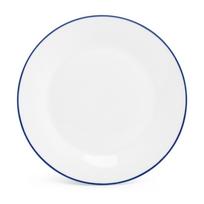 Baltos spalvos desertinė iš porceliano lėkštė ø 20 cm Basic White – BonBistro