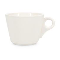 Baltos spalvos iš porceliano puodelis kapučino 160 ml Barista – BonBistro
