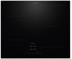 Įmontuojama indukcinė kaitlentė Miele PowerFlex, KM 8462 FL, 62 cm