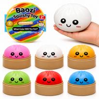 Didelis antistresinis žaislas XL koldūnas „Baozi Dumpling”, 13 cm