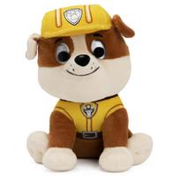 PAW PATROL  Pliušinis šuniukas-patrulis RUBBLE, 15cm