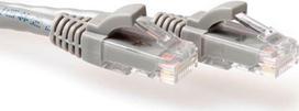 ACT Grey 0.25 meter U/UTP CAT6 patch cable snagless with RJ45 connectors. Cat6 u/utp snagless gy 0.25m (IS8052)