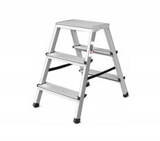 Dvipusės buitinės kopėčios 2x3 laipteliai 125kg AW23003 AWTOOLS