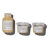 Davines NOUNOU Travel Full Set Kelioninis maitinamųjų plaukų priežiūros priemonių rinkinys, 1vnt