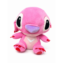 Lilo - Stitch Angel pliušinis žaislas - didelis rožinis Stičas 55cm