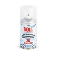 SOLL 2K CLEARCOAT Skaidrus blizgantis lakas 250ml (Tinkamas automobilio žibintams / plastikui)