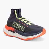 Moteriški bėgimo bateliai HOKA Tecton X 3 squid ink/neon lame