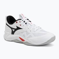 Tinklinio bateliai Mizuno Wave Momentum Pro white/black/fiery red