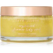 Crystallove Clear Quartz Shimmer Body Scrub kūno šveitiklis 200 g