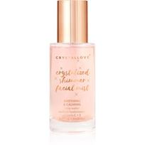 Crystallove Rose Quartz Shimmer Facial Mist veido dulksna skaistinamojo poveikio 100 ml