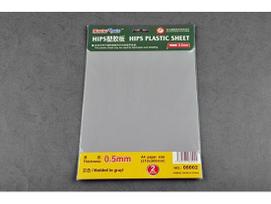 Trumpeter - 0,5mm plastiko lapai (210mmx300mmx2vnt.), 08002