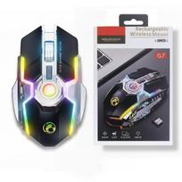 Įkraunama belaidė žaidimų pelė su 3200 dpi, rgb apšvietimu ir 7 mygtukais G7