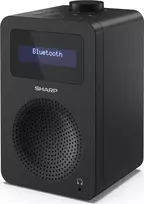 Sharp DR-430(BK) Digital Radio, FM/DAB/DAB+, Bluetooth 5.0, Midnight Black