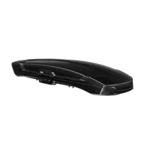 Automobilio stogo bagažinė Thule Vector Alpine black metallic