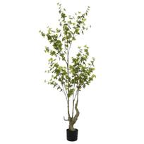 Dirbtinis augalas vazone, žalia sp., 190 cm