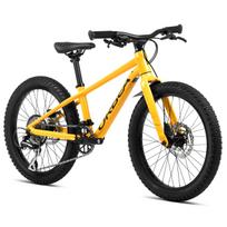 Vaikiškas dviratis, vaikų Orbea MX 20 Team Disc, juoda sp./geltona sp., 20"