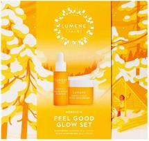 Veido priežiūros priemonių rinkinys Lumene Valo Feel Good Glow, 80 ml, 2 vnt.