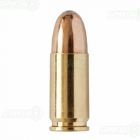 9mm Luger 9x19 FMJ 124grs 8,0g 1000 vnt.