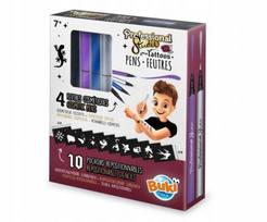 Rinkinys tatuiruotėms Buki France Professional Studio Tattoos Pens, įvairių spalvų