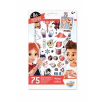 Rinkinys tatuiruotėms Buki France Be Teens Manga & Kawaii, įvairių spalvų