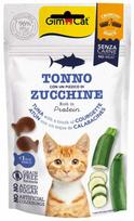Skanėstas katėms Gimcat Crunchy, lašiša/tunas/cukinija, 0.05 kg