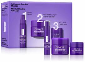 Veido priežiūros priemonių rinkinys Clinique Smart Clinical Repair Anti-Aging Routine Mini, 30 ml, 3 vnt.