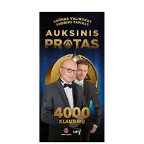 Auksinis protas. 4000 klausimų (mini brokas)