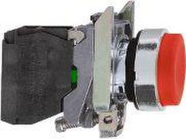 Schneider Electric 22mm valdymo mygtukas raudonas su 1R grįžtimi (XB4BL42)