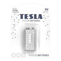 Baterija Tesla 9V Sidabrinis+ Alkaline 6LR61 580 mAh (1 vnt) (13090120)