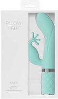 „Pillow Talk“ keistą žalsvai mėlyną