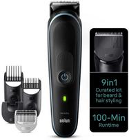 Barzdaskutė Braun MGK5411 Daugiafunkcis kirpimo prietaisas – juodas – mėlynas – 1 mm – 2,1 cm – universalus – įkraunamas – 100 min. (MGK5411)