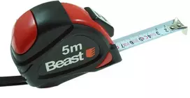 Ruletė Beast 5m x 19mm Nylon AutoStop