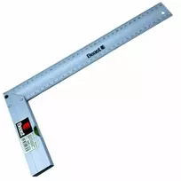 BEAST Dailidės kampainis iš aliuminio 25cm su lygiuotuvu